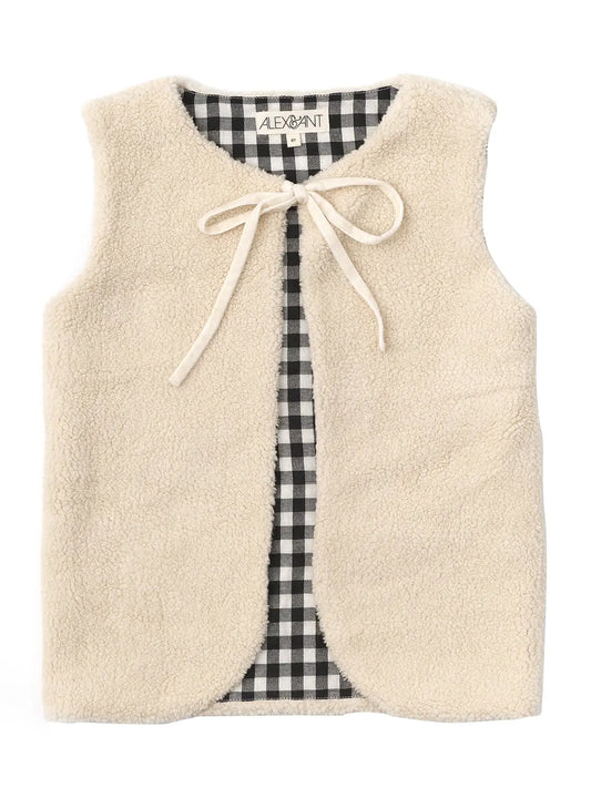 Thea Reversible Vest- Gingham- COMING SOON!