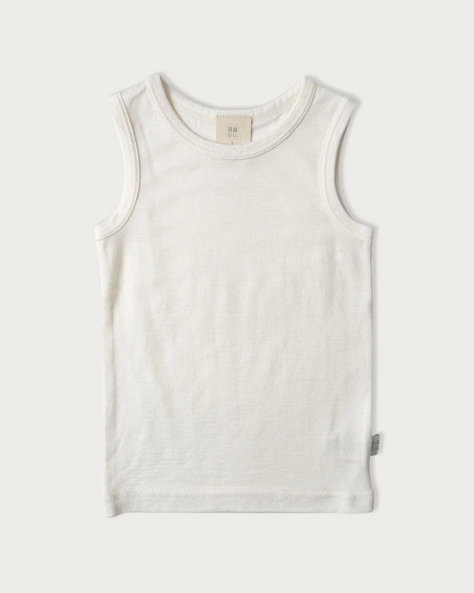 Merino Singlet - Cream