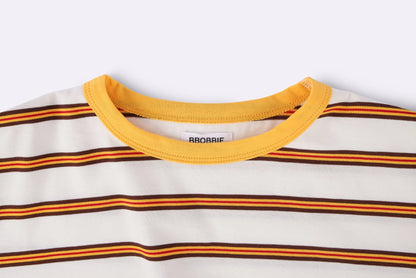 Striped Tee in Yellow