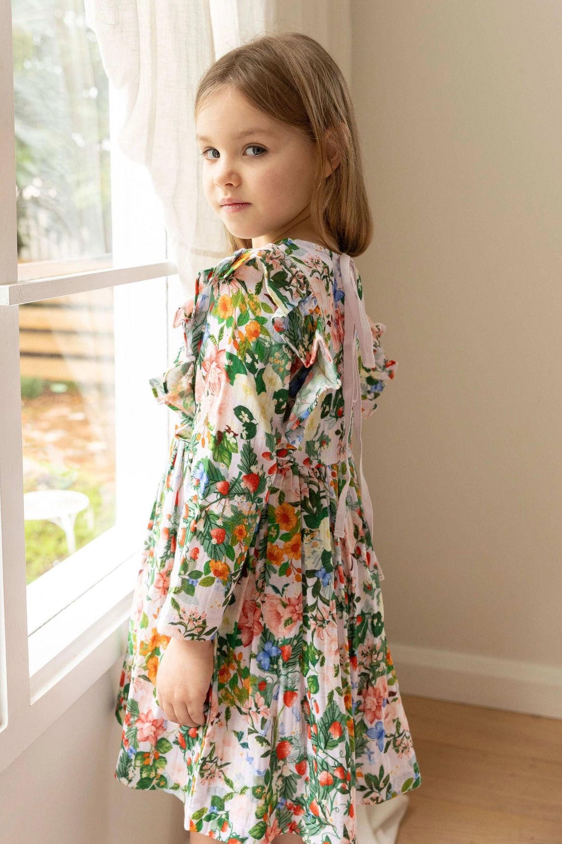 Daisy Dress- Strawberry Pink