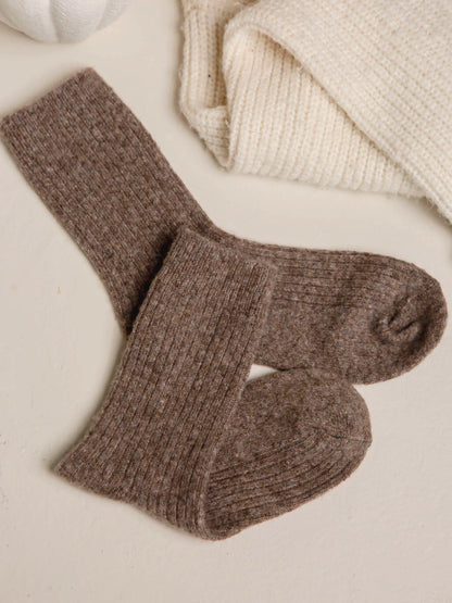 The Comfiest Socks - Light Choccy