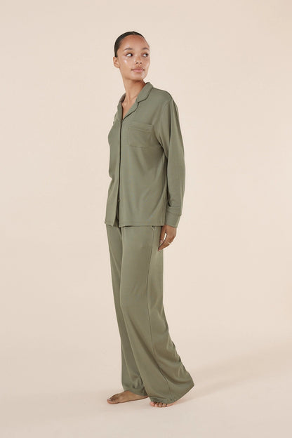 Emilia Ribbed Lounge Pj Set