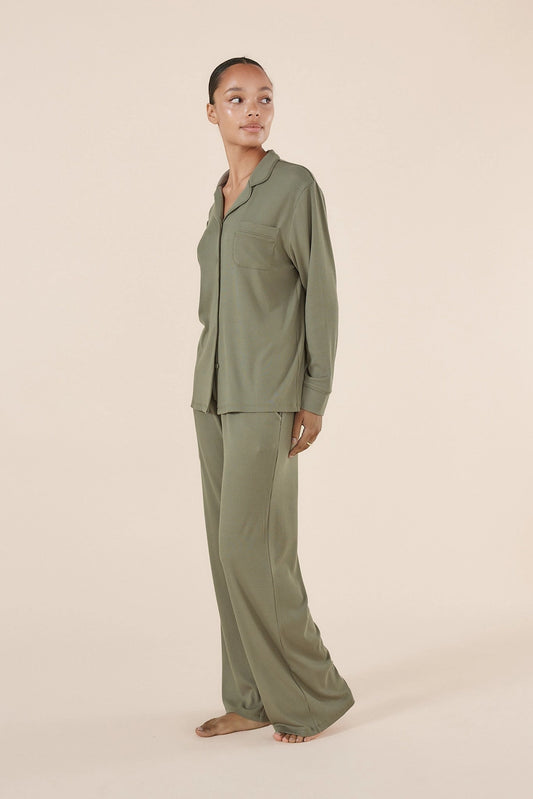 Emilia Ribbed Lounge Pj Set