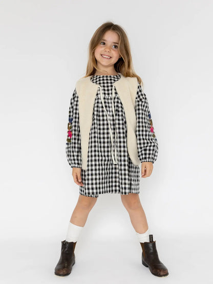 Thea Reversible Vest- Gingham- COMING SOON!