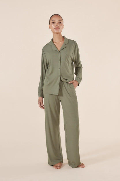 Emilia Ribbed Lounge Pj Set