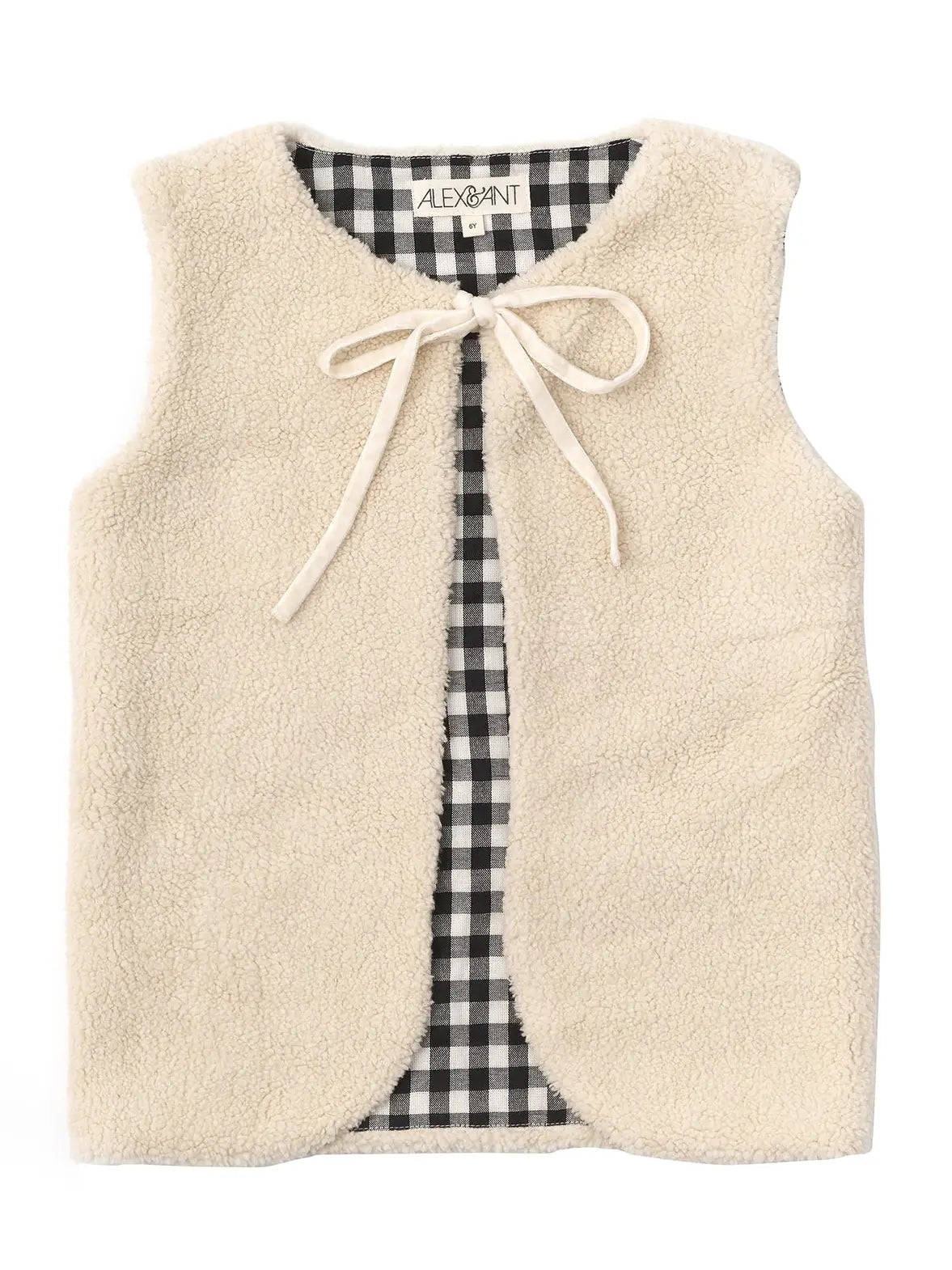 Thea Reversible Vest- Gingham- COMING SOON!