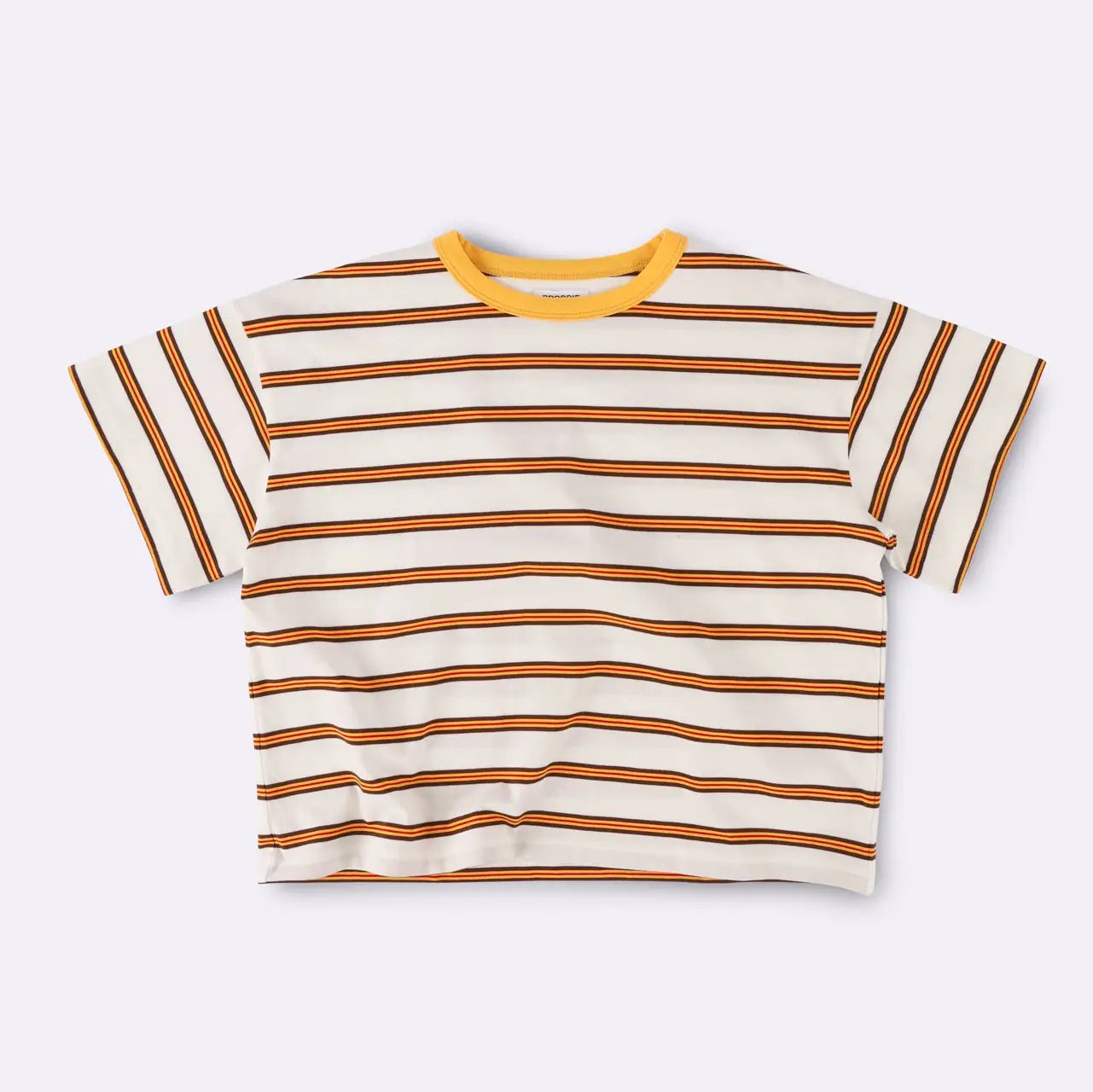 Striped Tee in Yellow