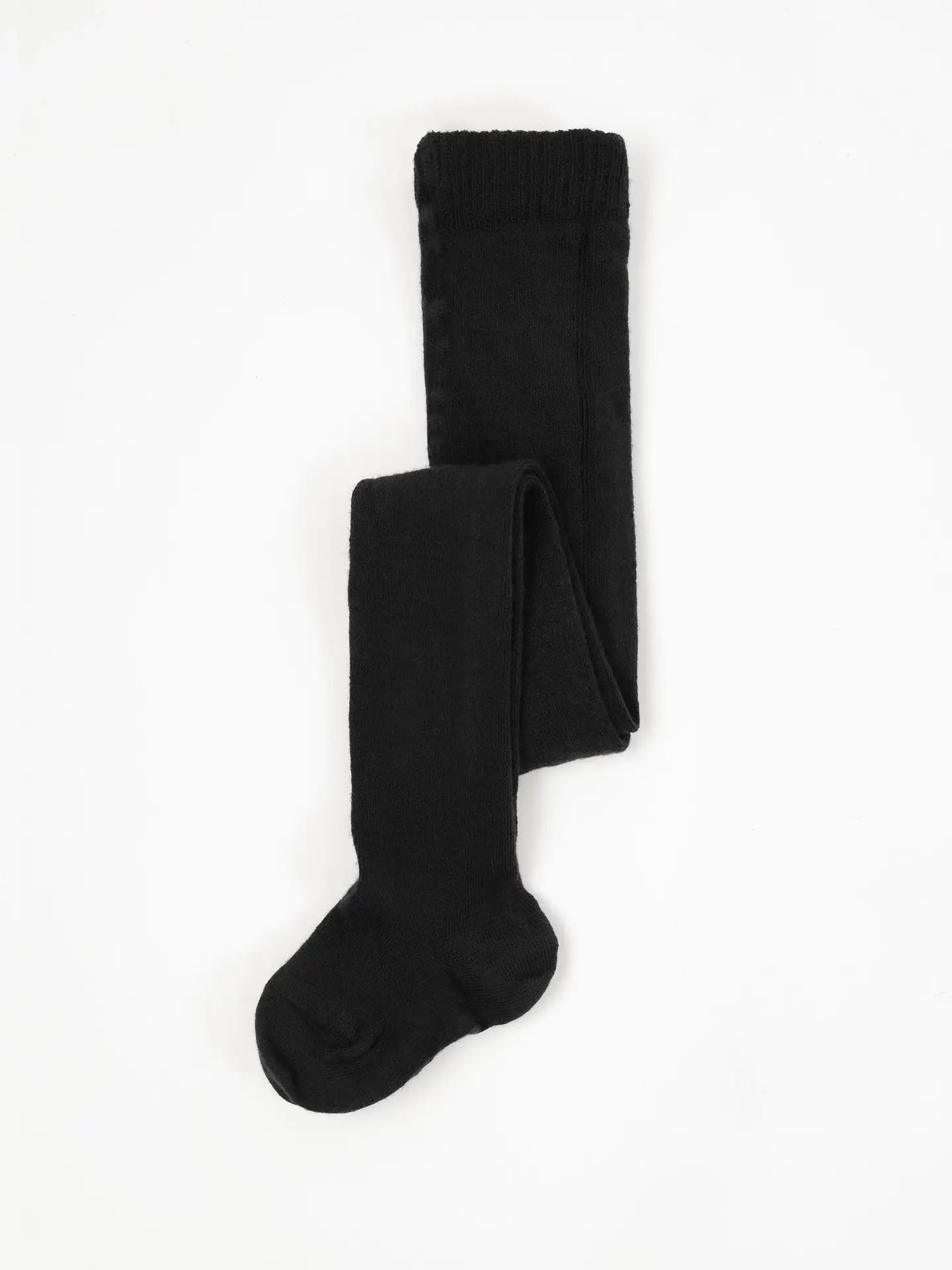 Merino Wool Tights - Black